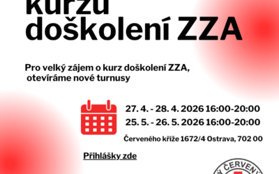 Nový termín kurzu doškolení ZZA